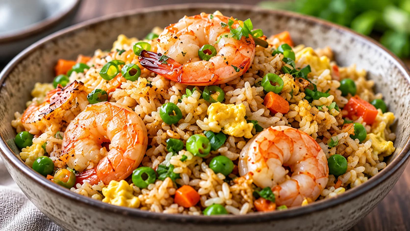 Shrimp Fried Rice finished dish